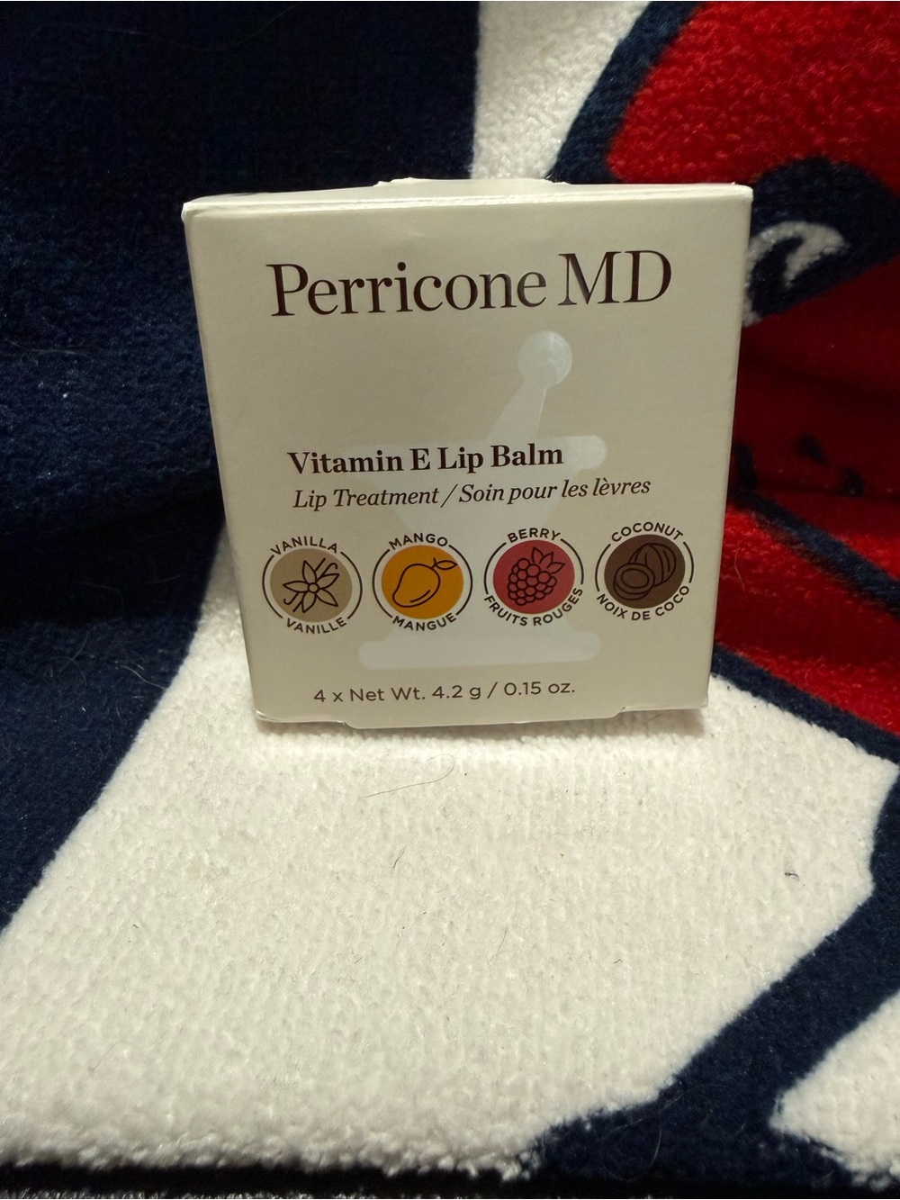 Perricone MD Vitamin E Lip Balm Quartet in Cream and Brown Accents